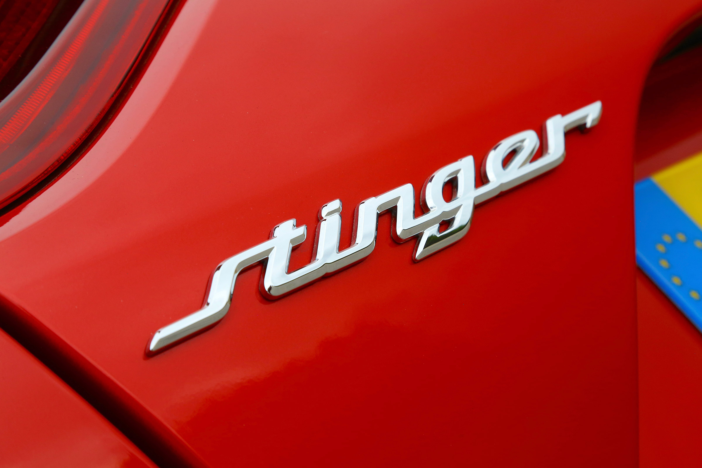 Kia Stinger - Stinger badge