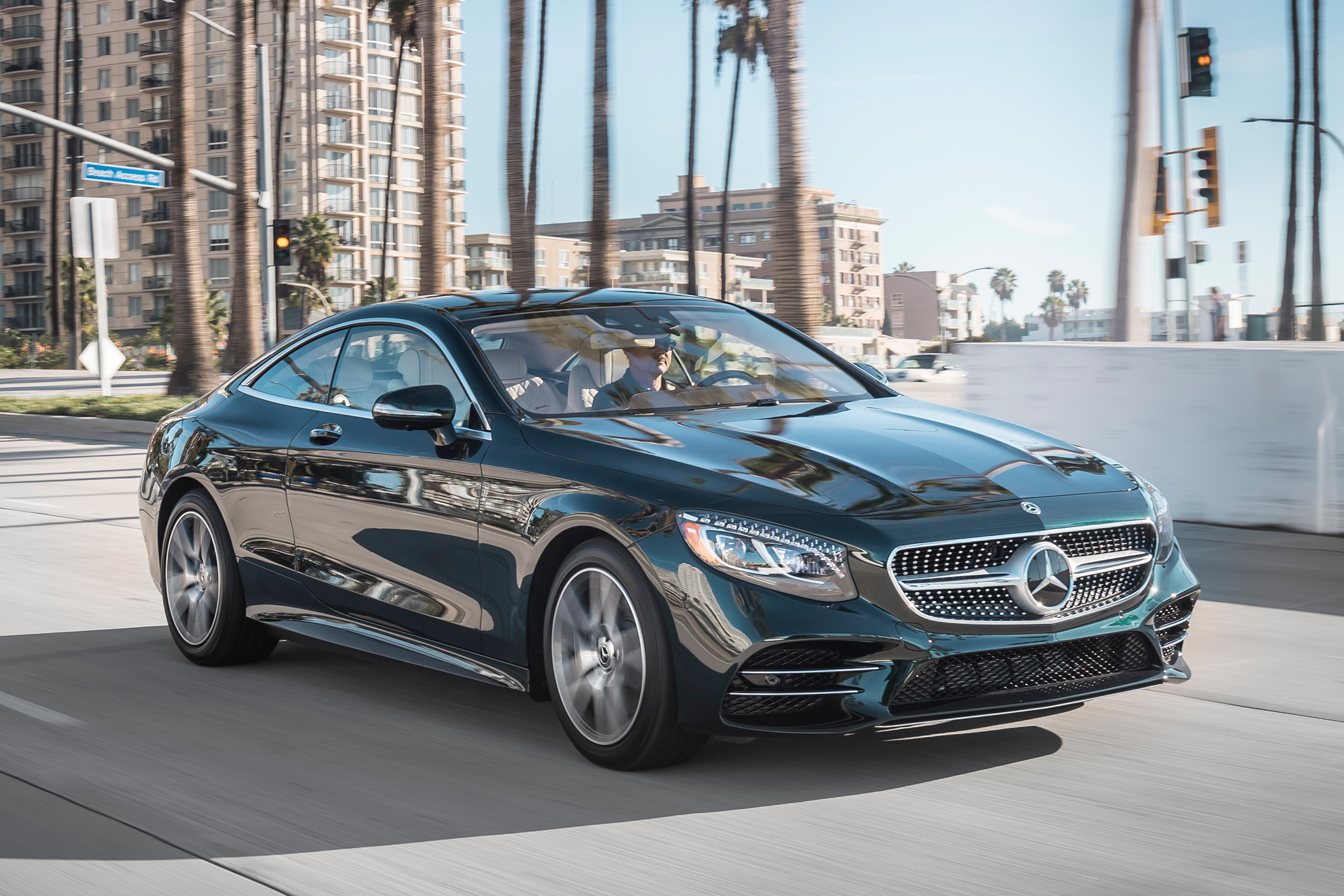 Mercedes S-Class coupe - front