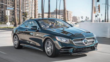 Mercedes S-Class coupe - front