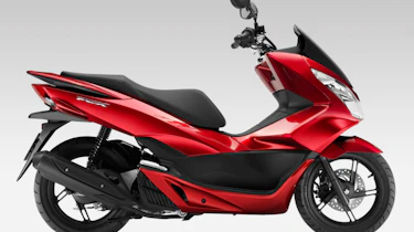 Honda PCX 125 review - red side profile static