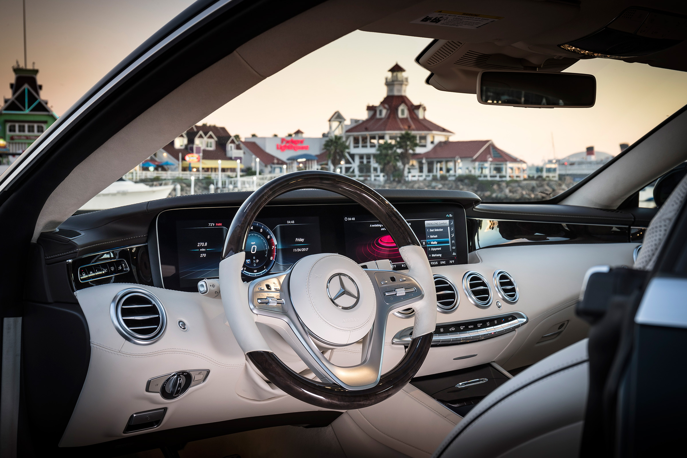 Mercedes S-Class coupe - interior