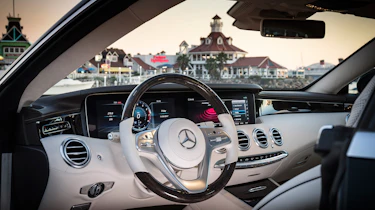 Mercedes S-Class coupe - interior