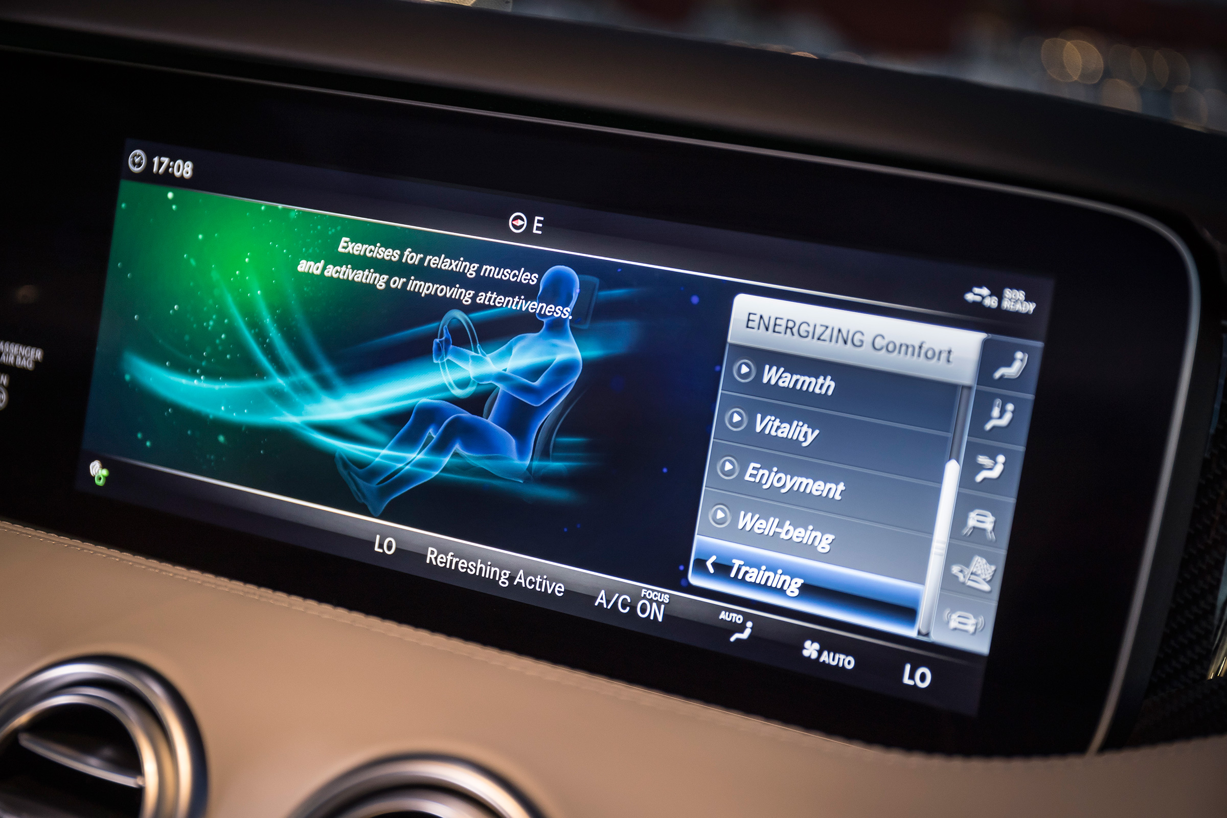 Mercedes S-Class coupe - infotainment