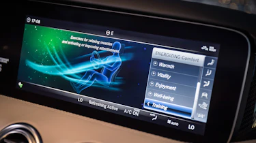 Mercedes S-Class coupe - infotainment