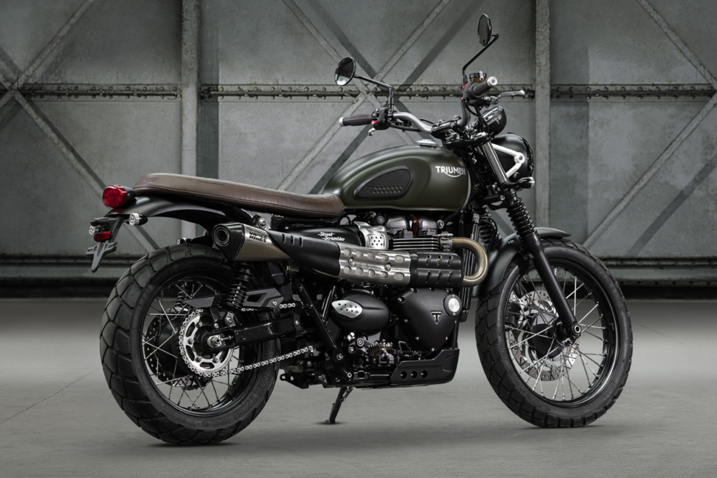 Triumph Street Scrambler review - side profile
