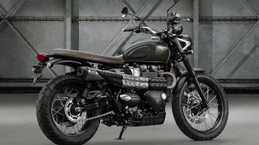 Triumph Street Scrambler review - side profile