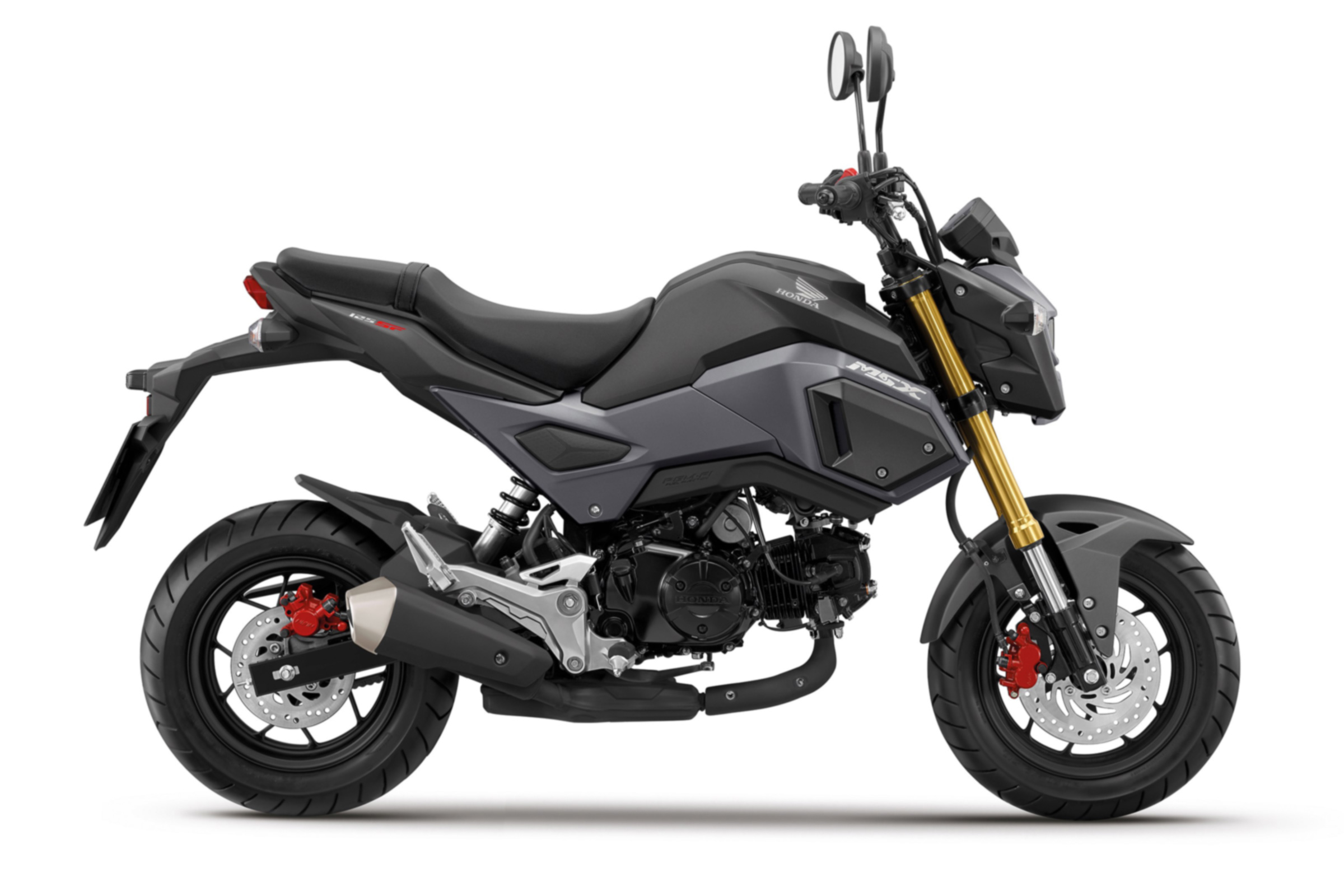 Honda MSX 125 review - black side profile