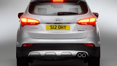 Used Hyundai Santa Fe - full rear