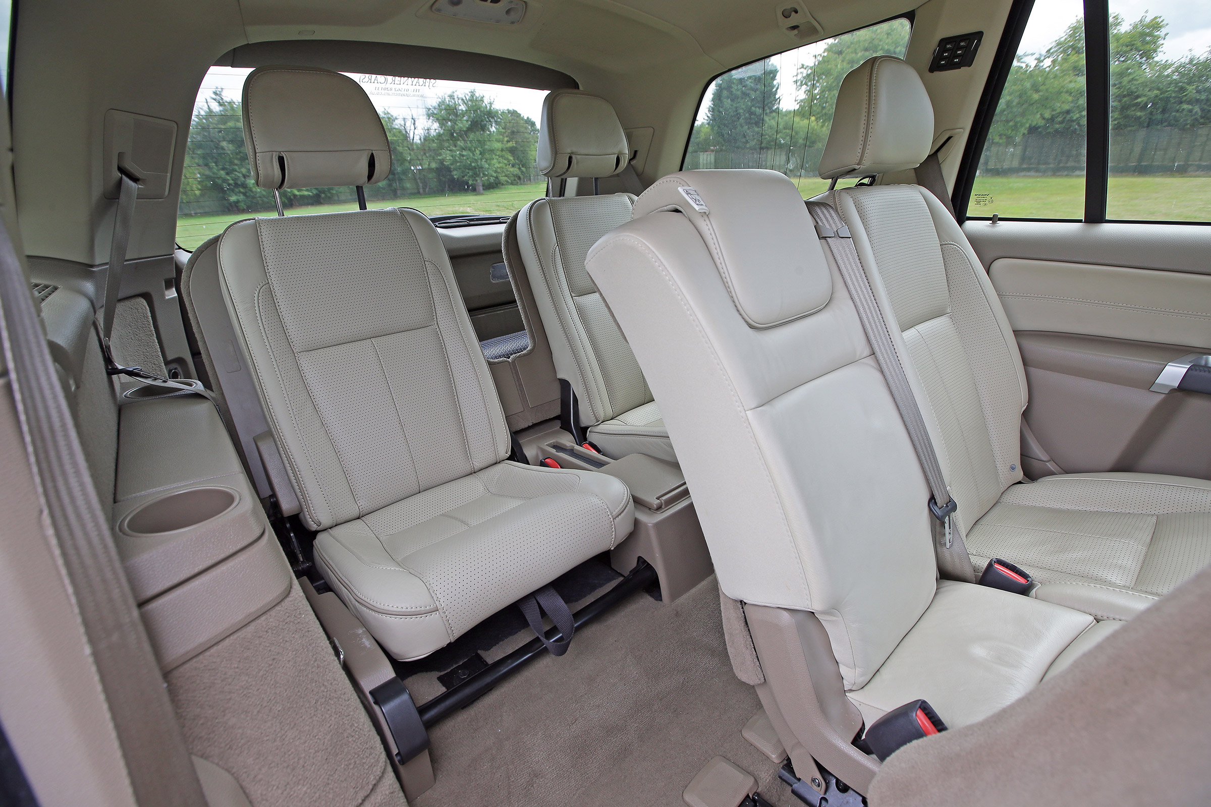 Used Volvo XC90 - rear seats