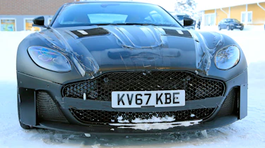 Aston Martin Vanquish winter spy