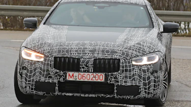 BMW 8 Series - spy shot front grille