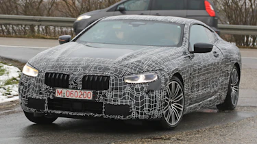 BMW 8 Series - spy shot front quarter