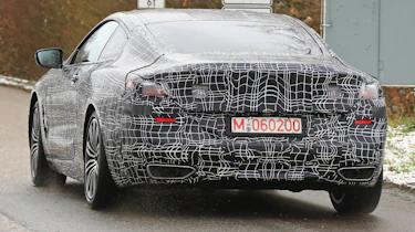 BMW 8 Series - rear spy shot
