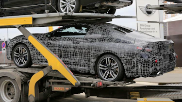 BMW 8 Series - spy shot transport rear