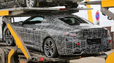 BMW 8 Series - loaded spy shot