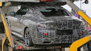 BMW 8 Series - spy shot quarter rear