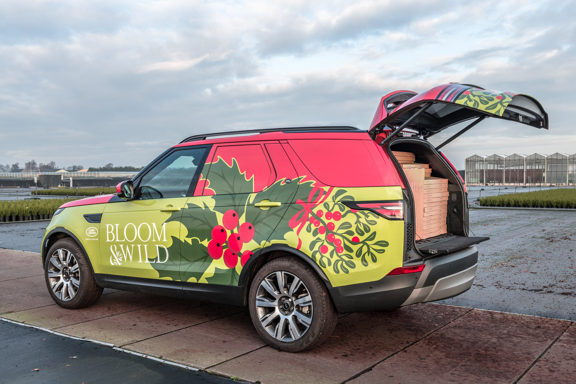 Land Rover Discovery Commercial tailgate