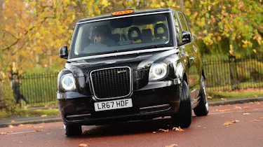 LEVC TX London Taxi - front action