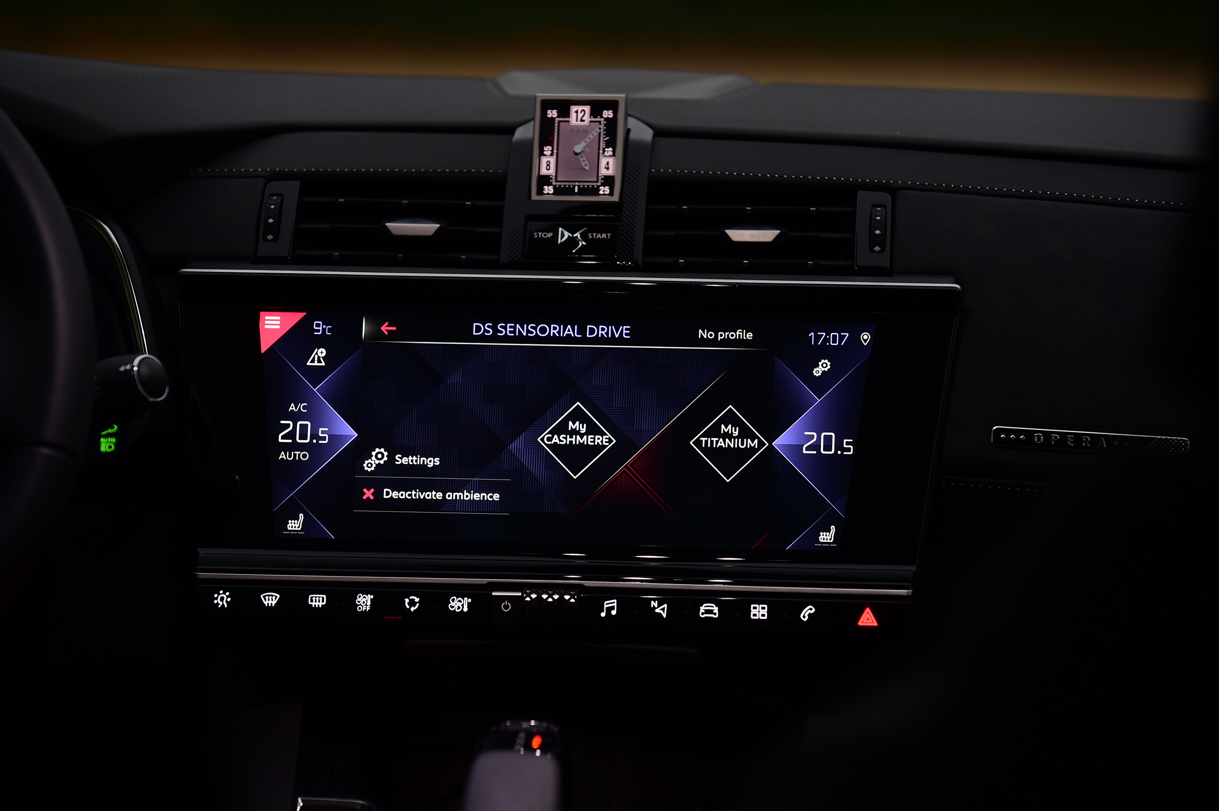 DS 7 Crossback - infotainment