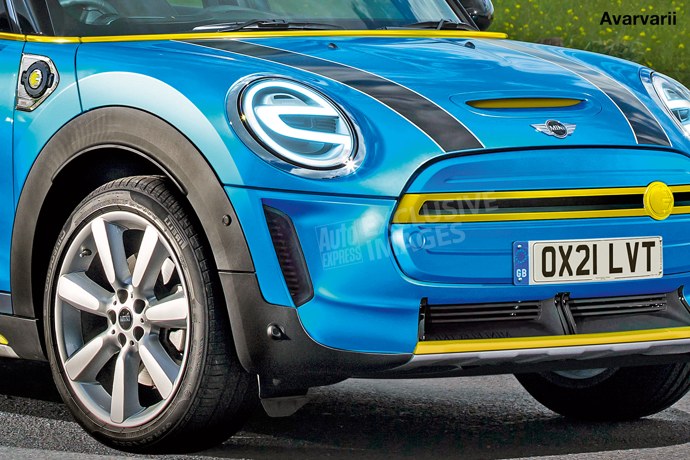 MINI baby SUV - front detail (watermarked)