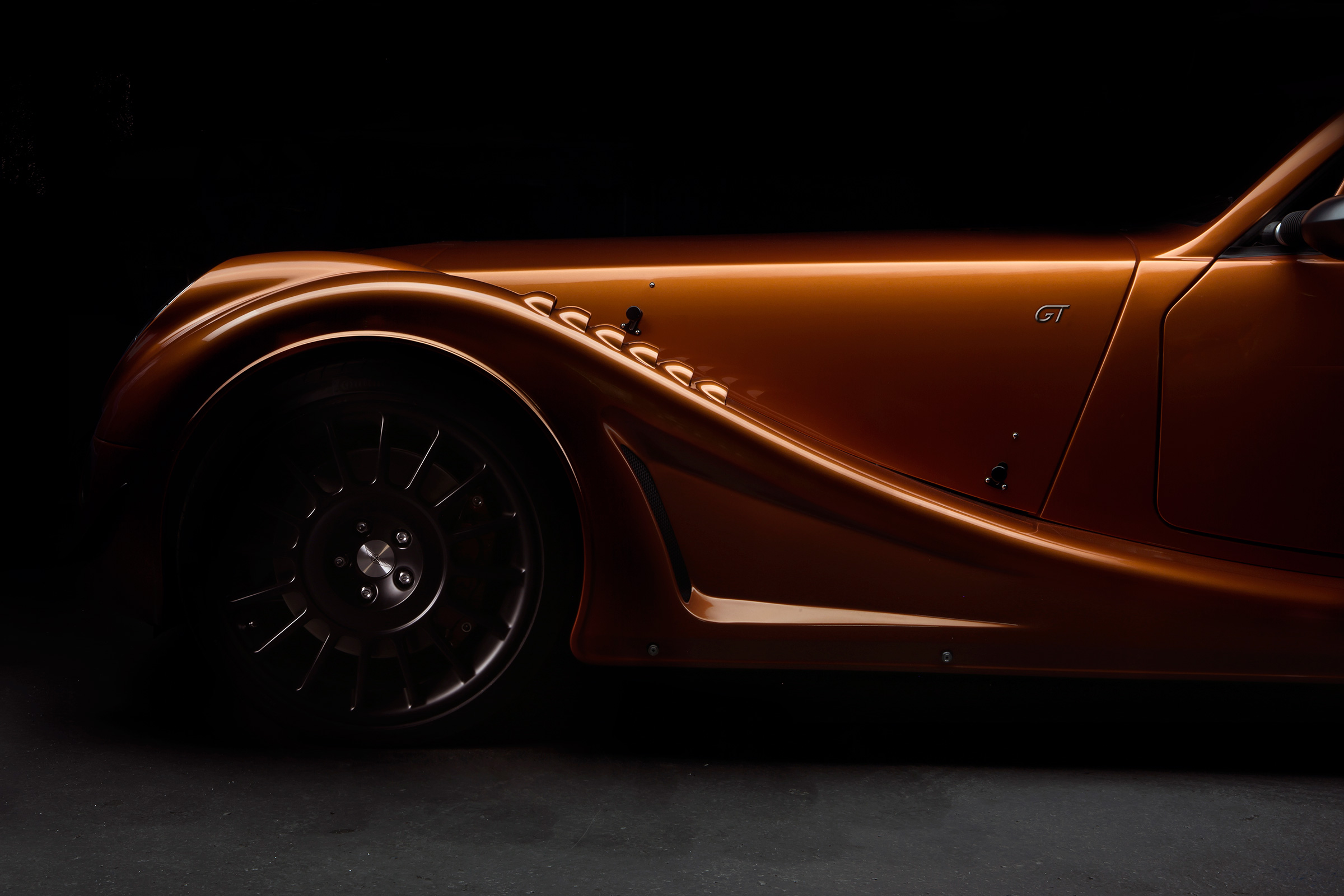 Morgan Aero GT teaser - side