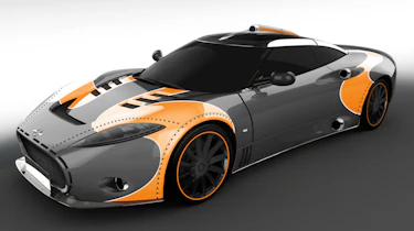 Spyker C8 Aileron - orange