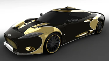 Spyker C8 Aileron - gold
