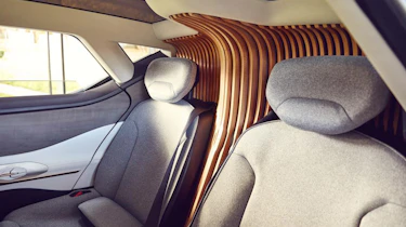 Renault Symbioz concept - rear seats detail