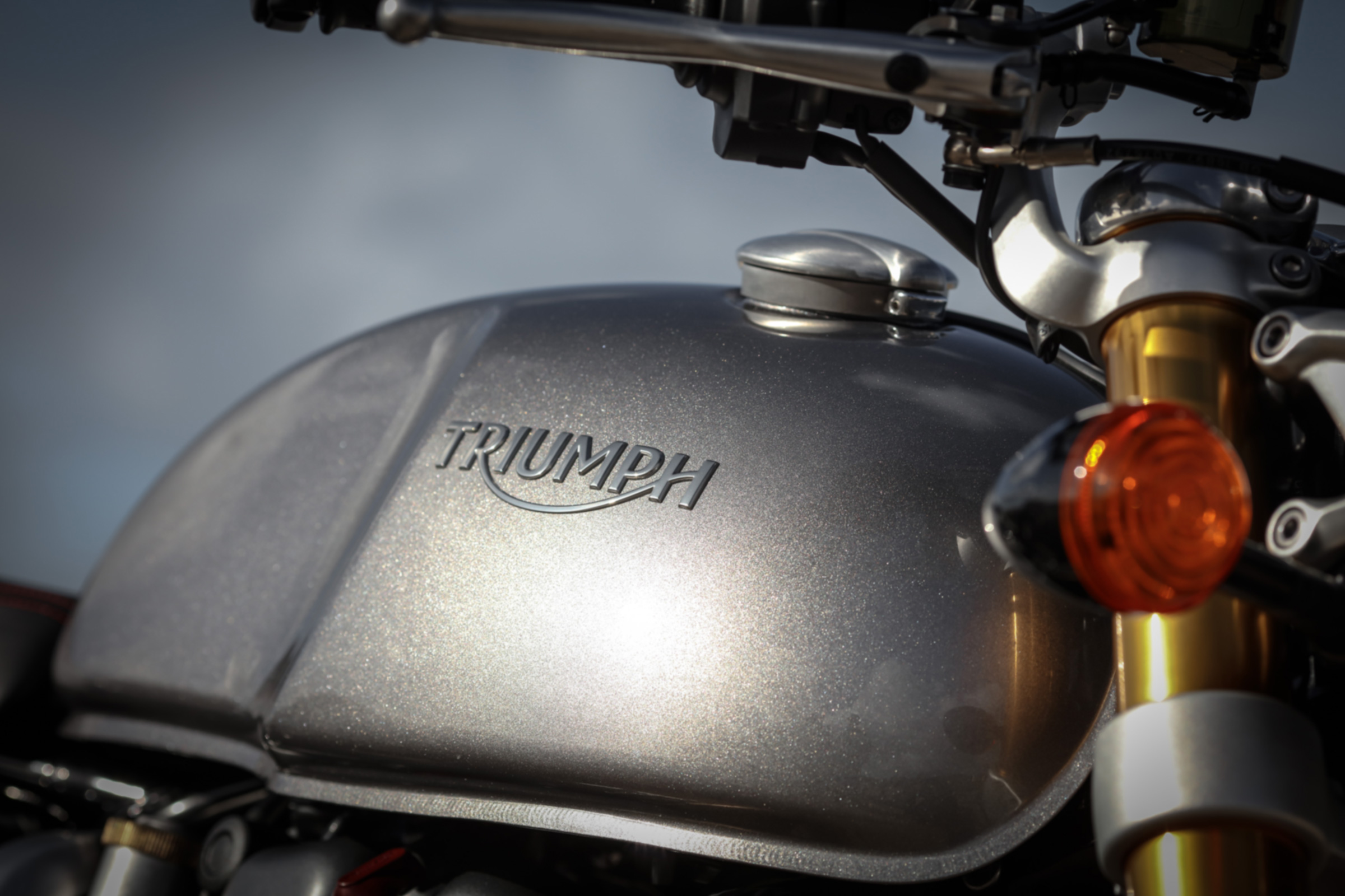 Triumph Thruxton R review - fuel tank