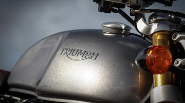 Triumph Thruxton R review - fuel tank