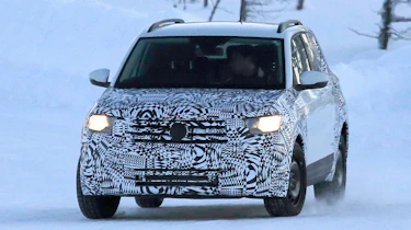 Volkswagen T-Cross - spy shot front