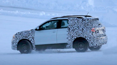 Volkswagen T-Cross - spy shot full side