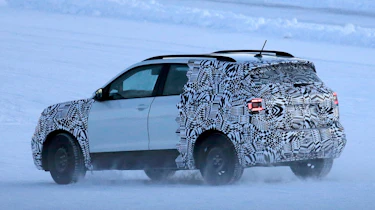 Volkswagen T-Cross - spy shot rear/side