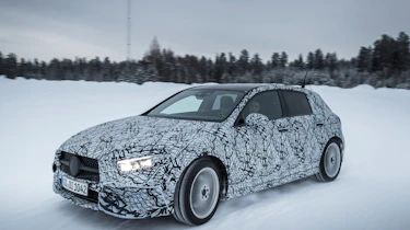 Mercedes A-Class 2018 ride tracking