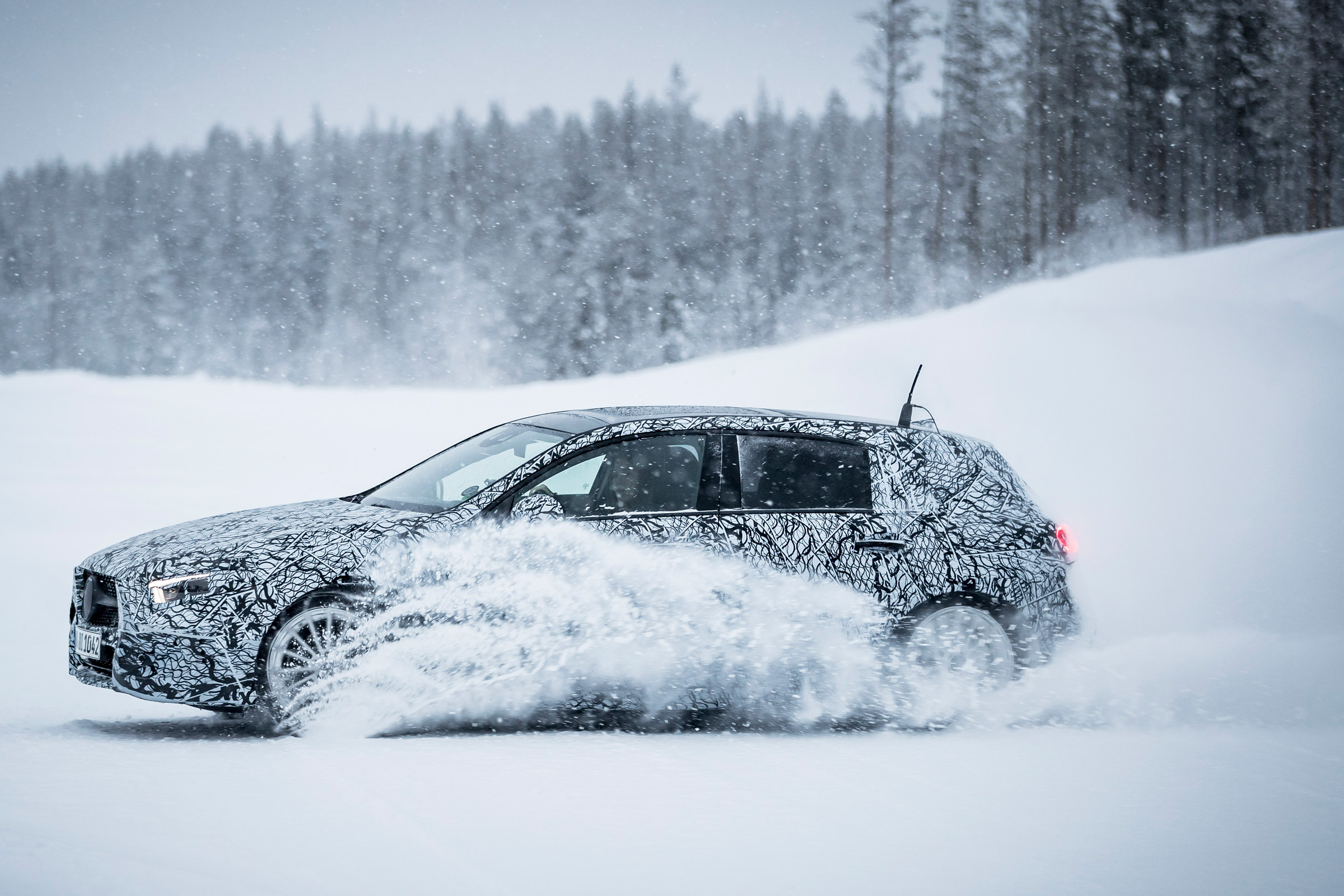 Mercedes A-Class 2018 ride side