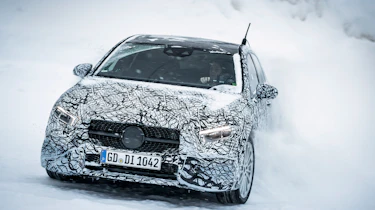 Mercedes A-Class 2018 ride lights
