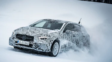 Mercedes A-Class 2018 ride corner