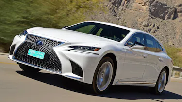 Lexus LS 500h 2018 review - front