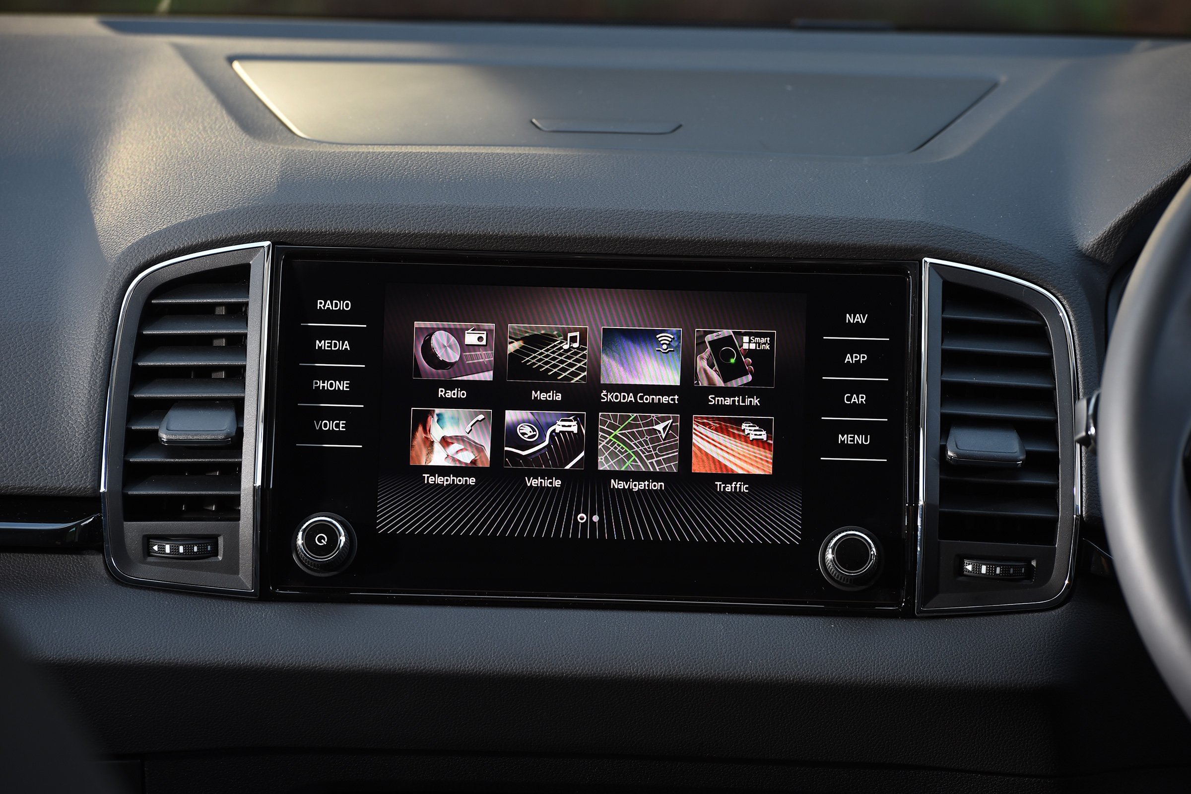 Skoda Karoq - infotainment