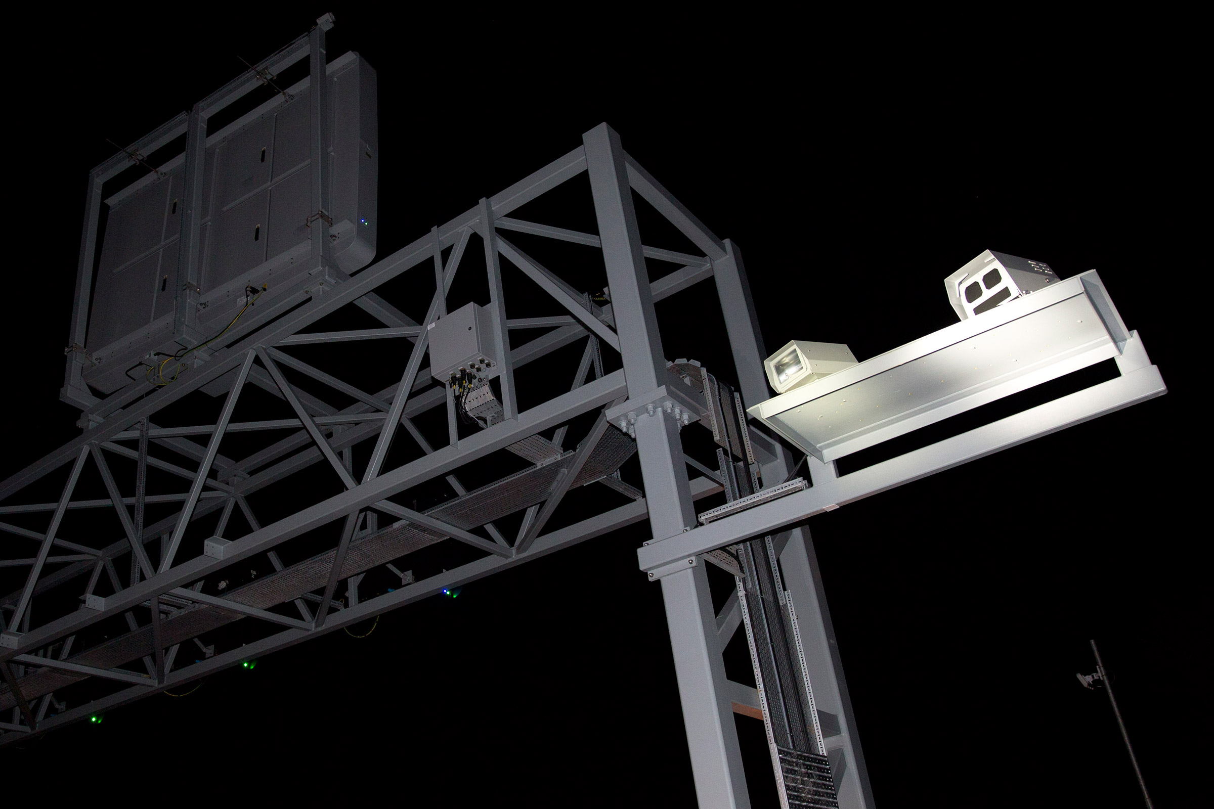 Smart motorway speed camera