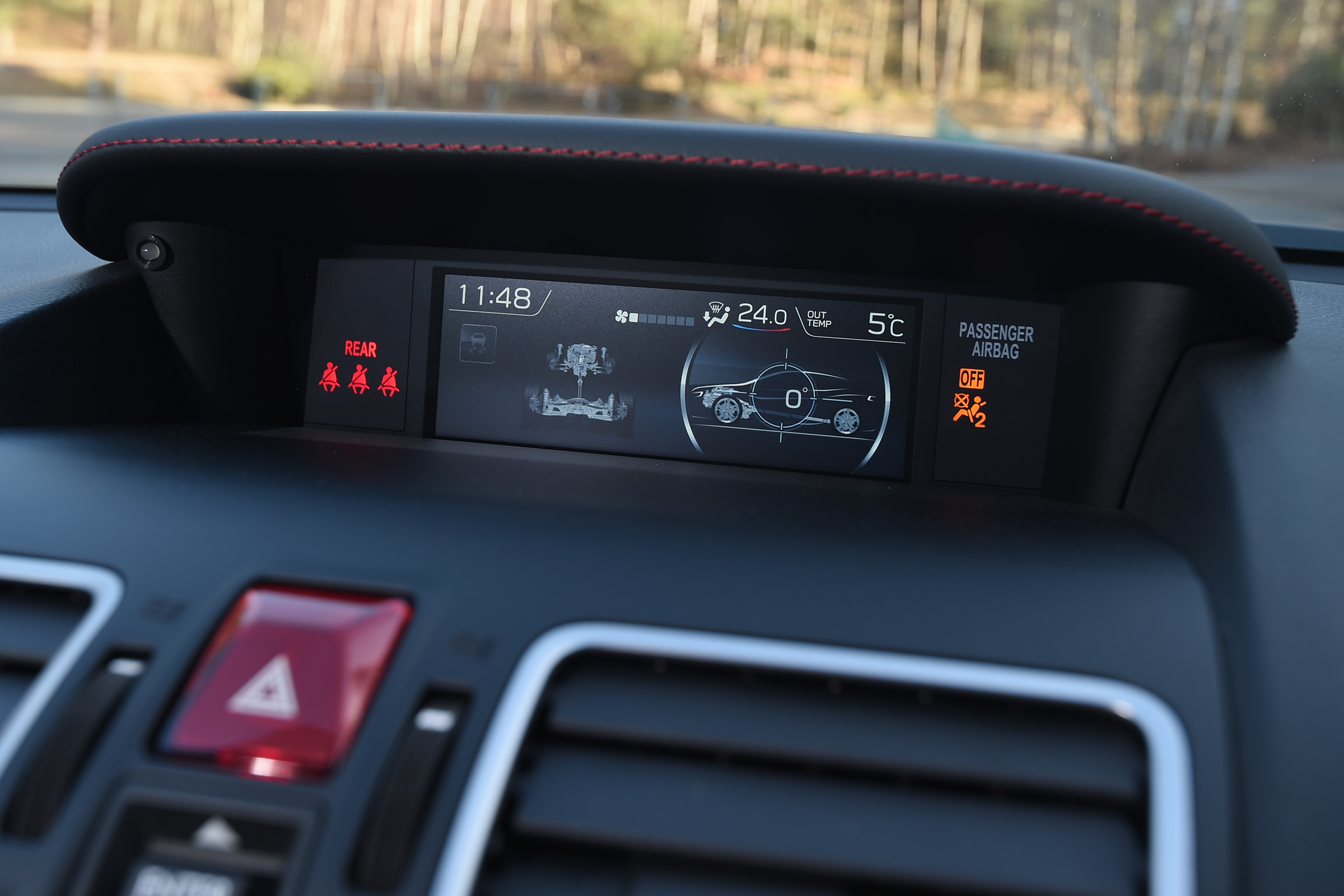 Subaru WRX STi Final Edition - display