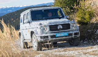 Mercedes G-Class prototype - front