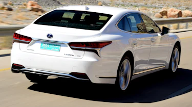 Lexus LS 500h 2018 review - rear