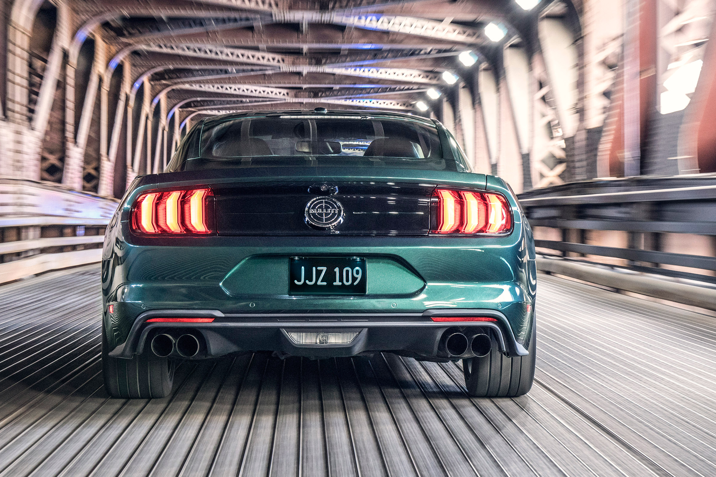 Ford Bullitt Mustang GT - full rear