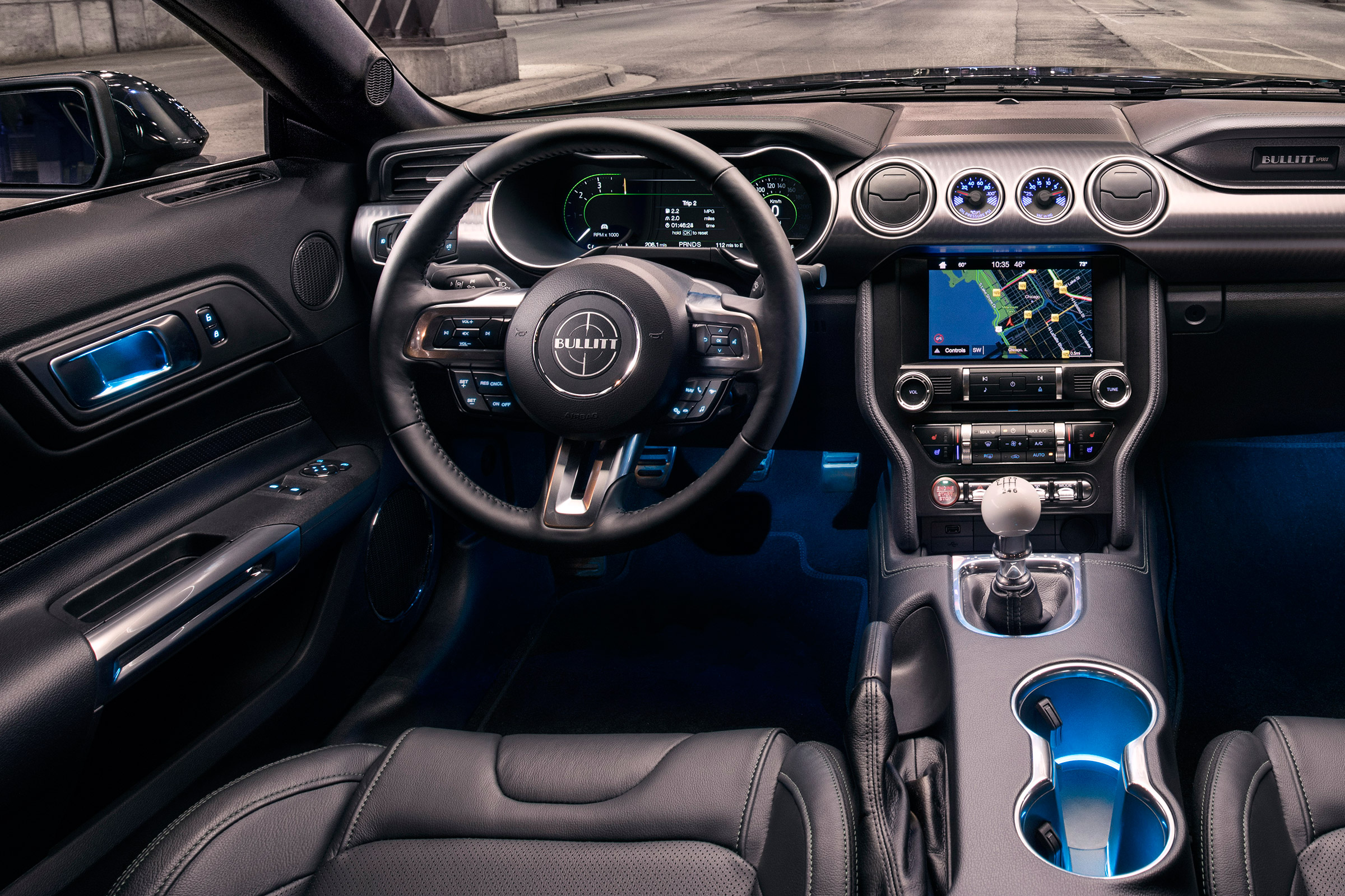 Ford Bullitt Mustang GT - dash