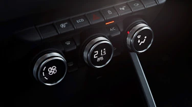 Dacia Duster - centre console