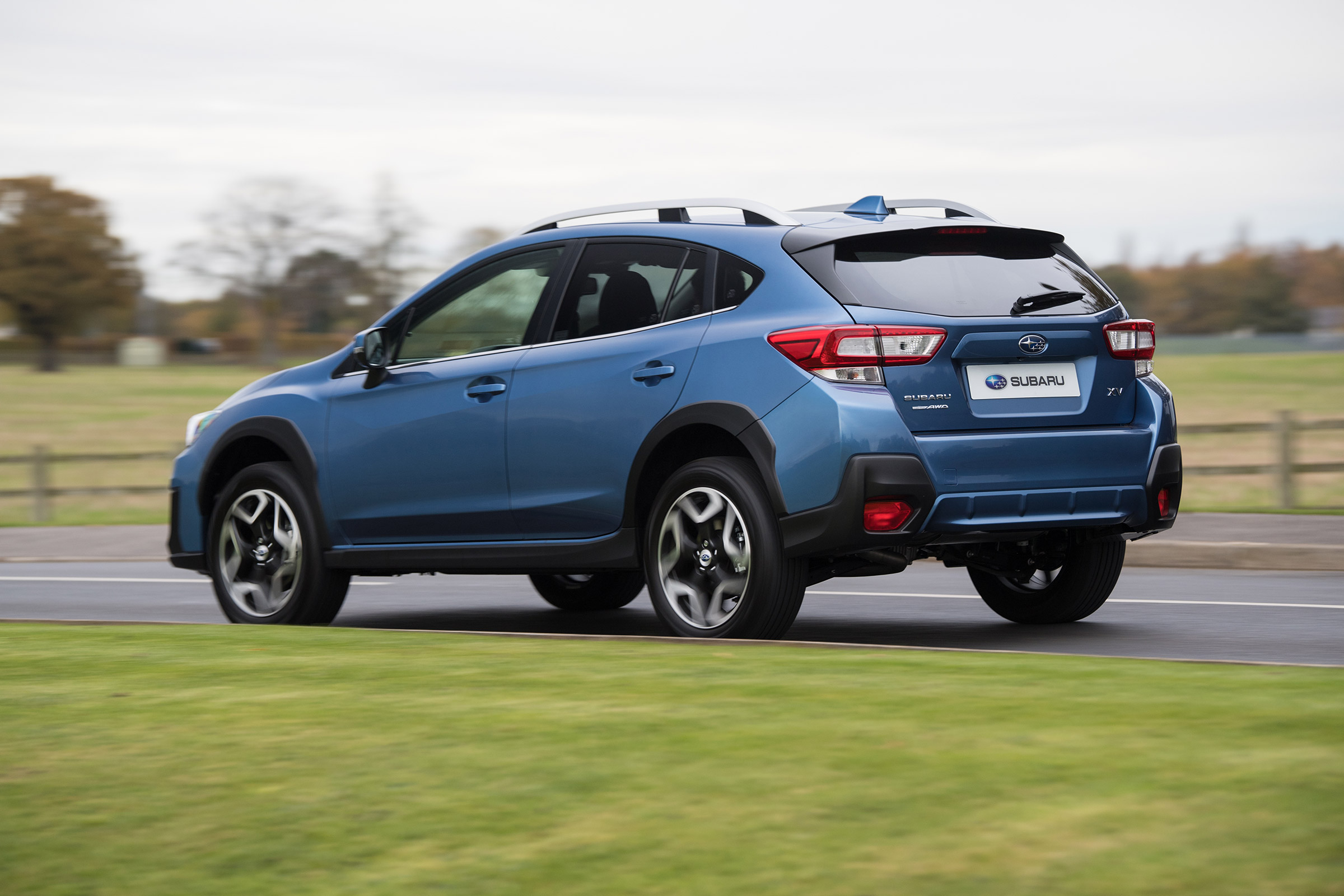 Subaru XV - rear cornering