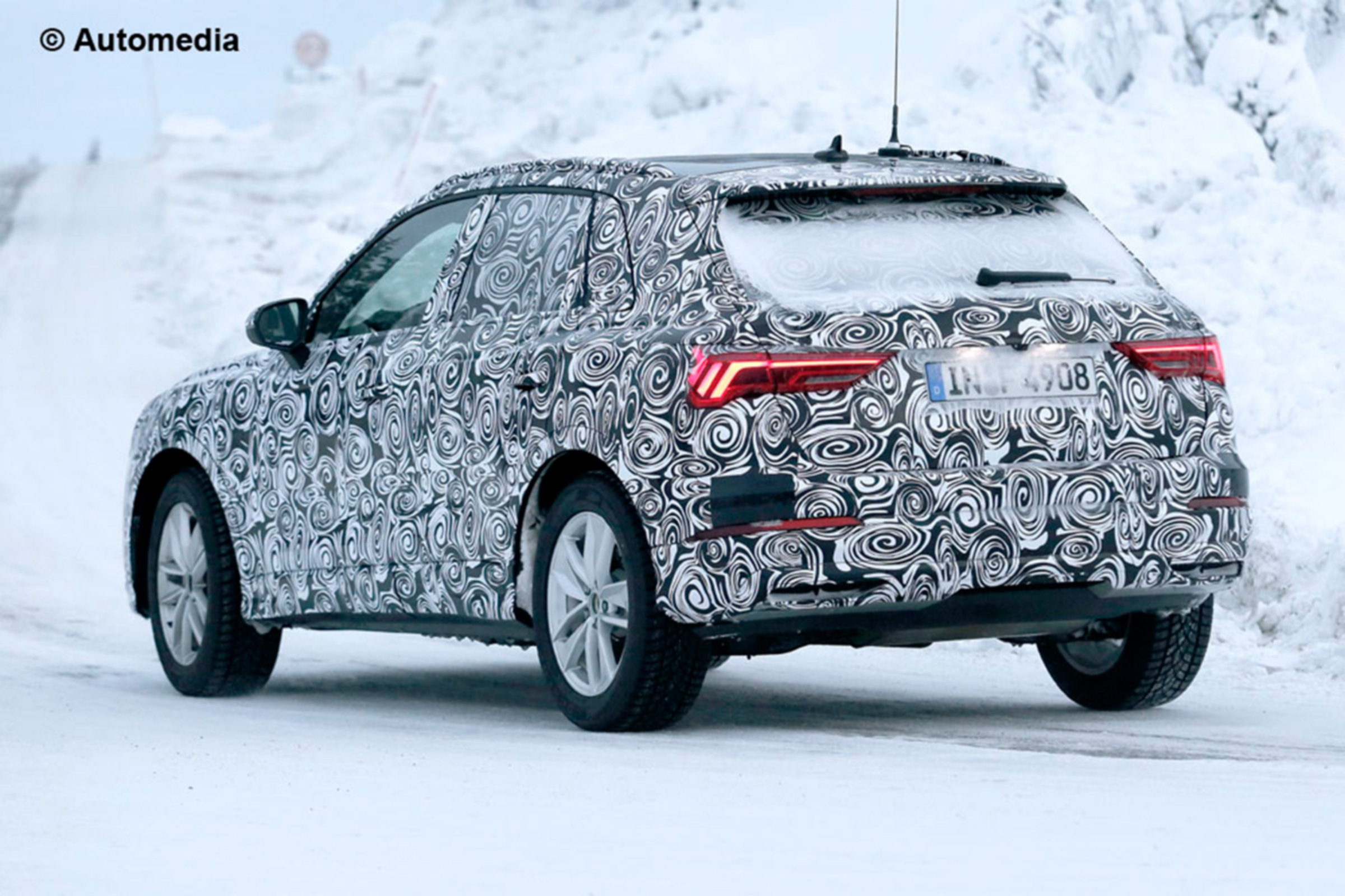 018 Audi Q3 - rear