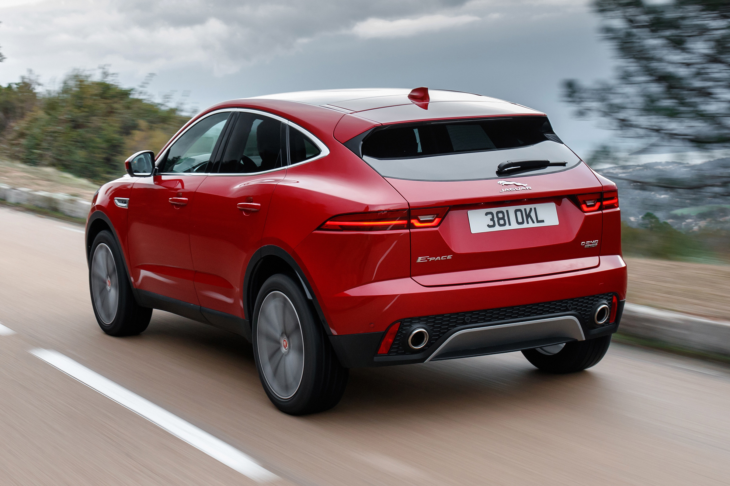 Jaguar E-Pace 240D diesel - rear