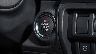 Subaru XV - start/stop button
